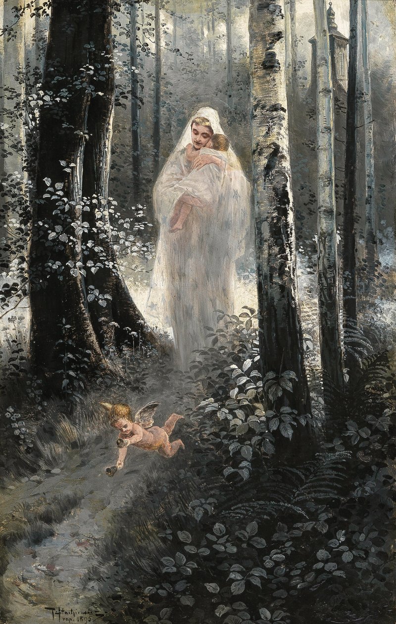 Ave Maria, 1915. by Piotr Stachiewicz
