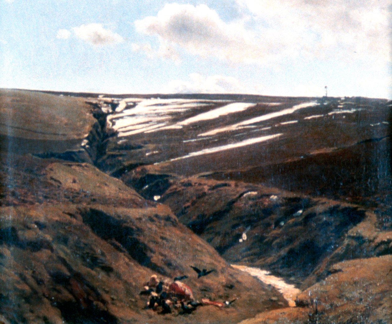 Çözülen Kar, 1884-1895 by Pál Szinyei Merse