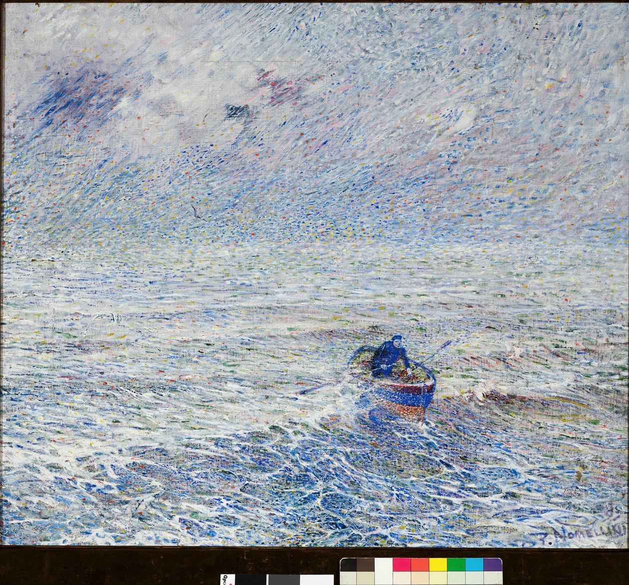 Cenova Denizi, 1891 by Plinio Nomellini