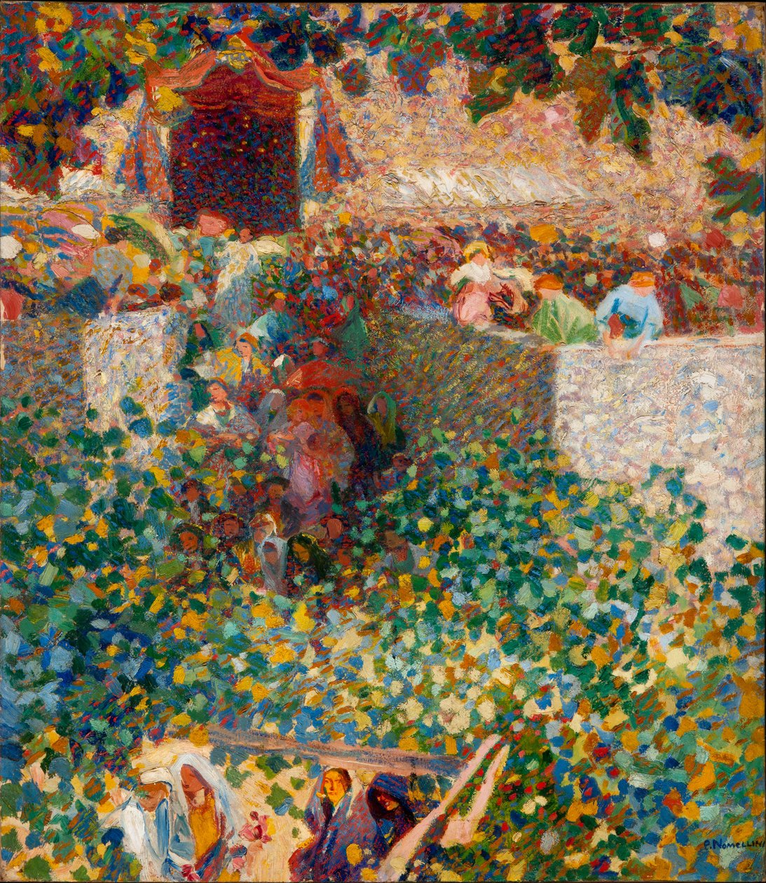 Köy Festivali, 1912-1913. by Plinio Nomellini
