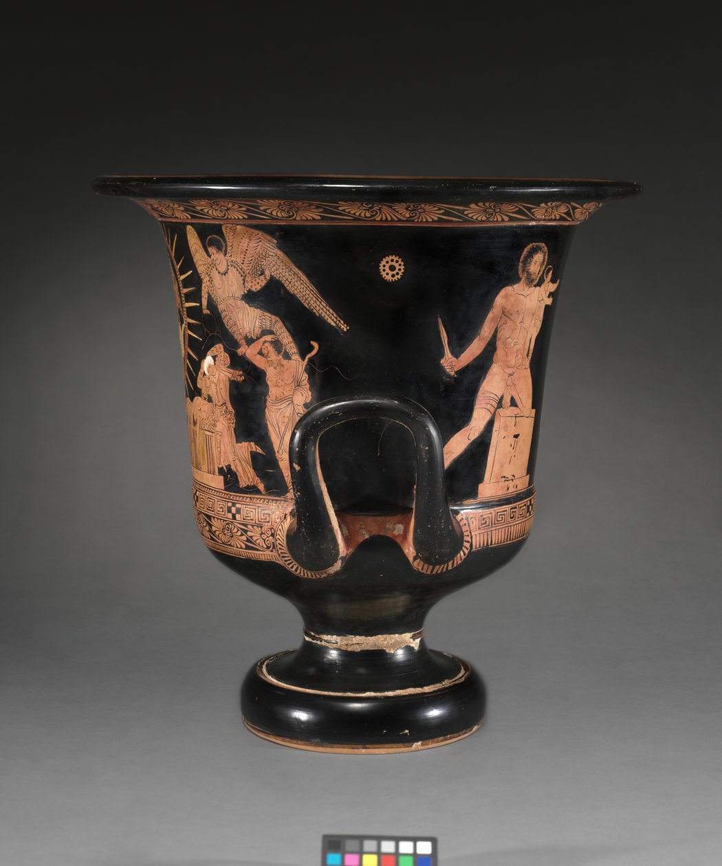 ಲುಕಾನಿಯನ್ ಕ್ಯಾಲಿಕ್ಸ್-ಕ್ರೇಟರ್, c.400 BCturk by Policoro Painter