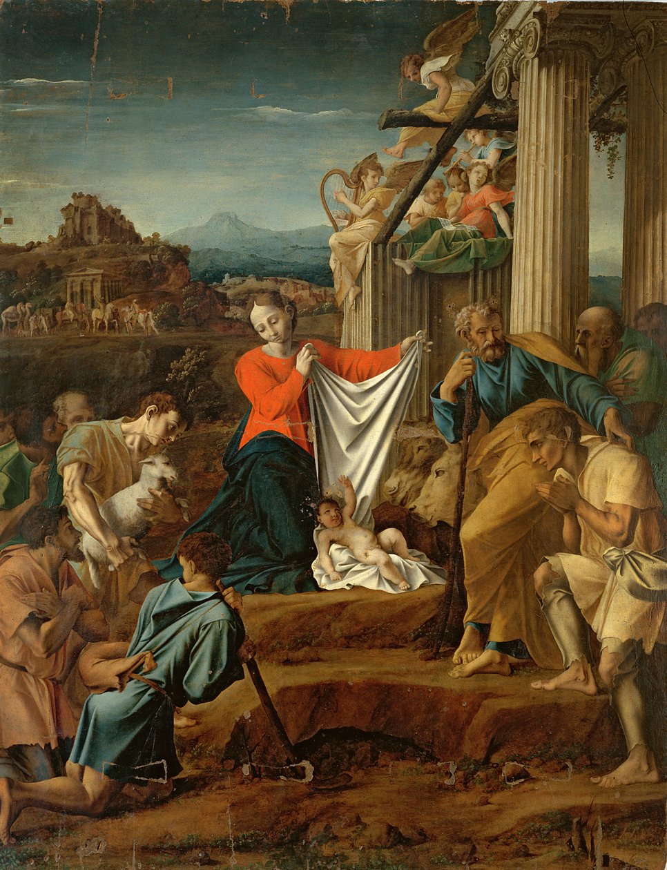 Doğuş by Polidoro da Caravaggio