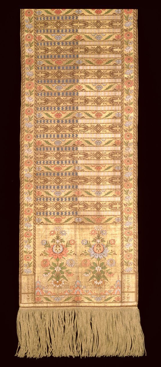 Kanat-kemer (ipek ve altın) by Polish School