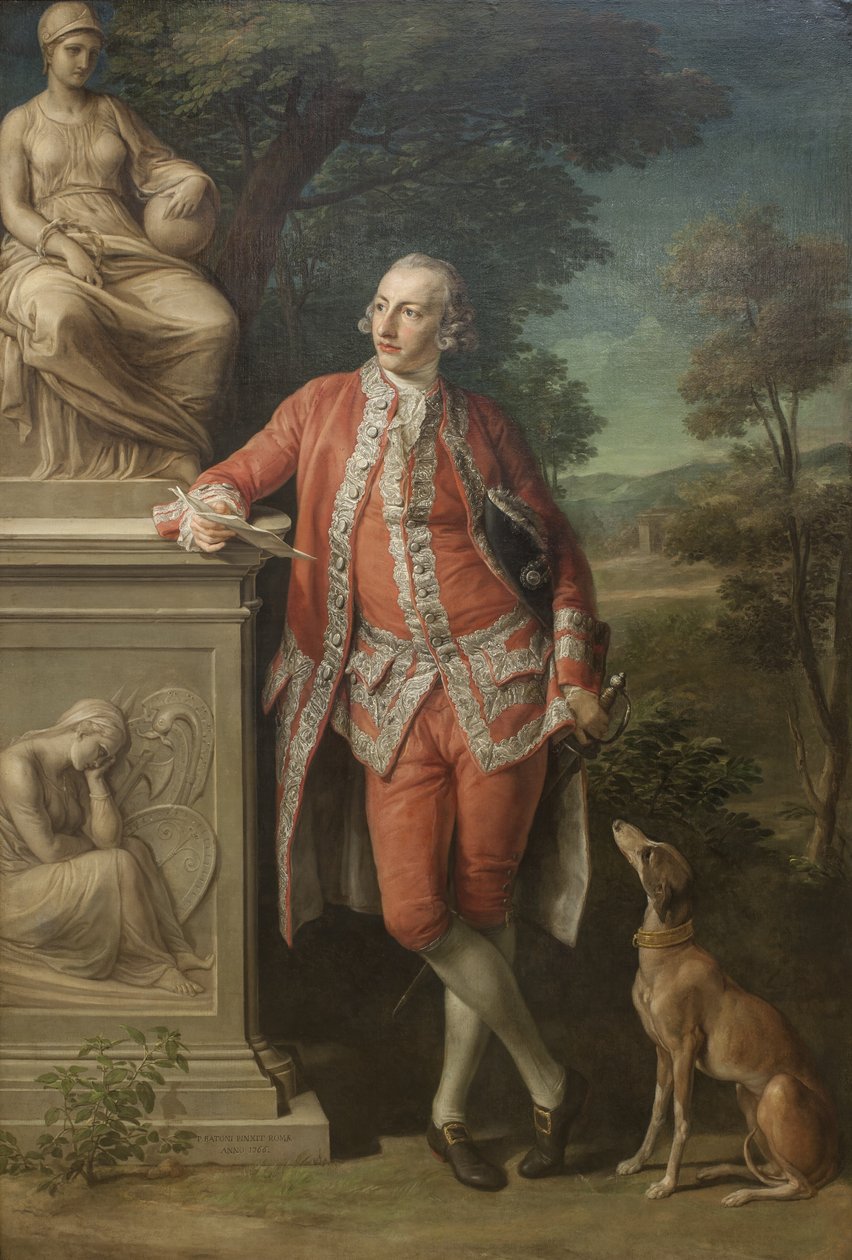Peter Beckford (1740-1811), toprak sahibi, Dorset. by Pompeo Batoni