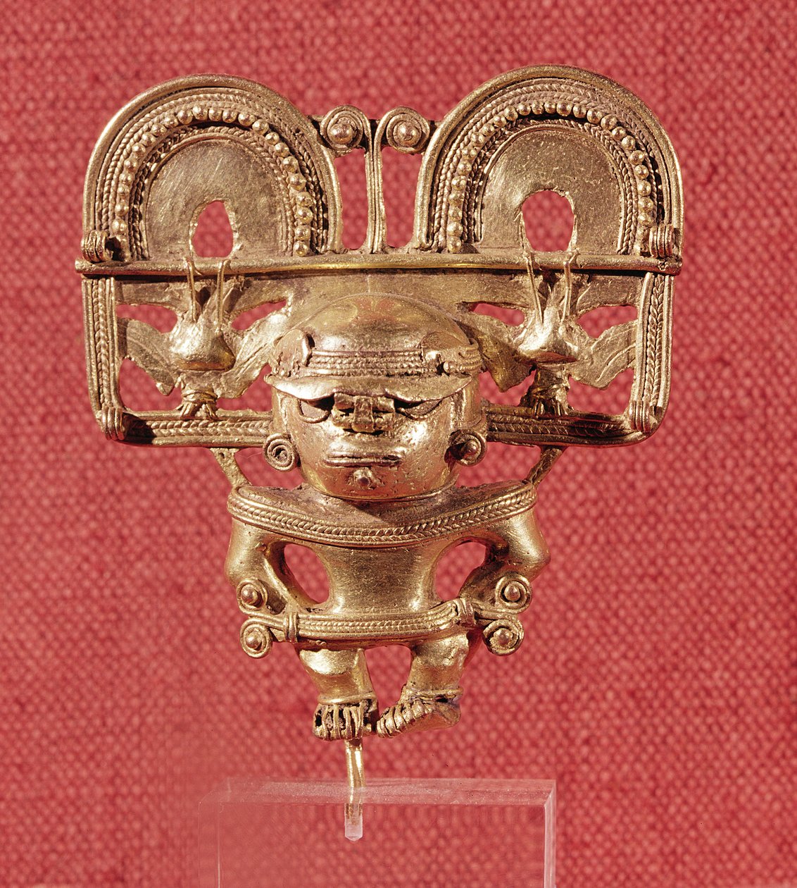 Antropomorfik figür, Tairona Kültürü (altın) by Pre Columbian