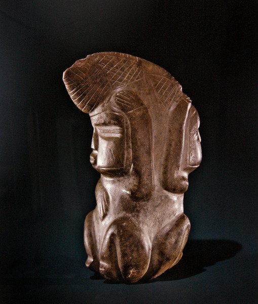 Çift figür, Mezcala Kültürü, Guerrero by Pre Columbian Pre Columbian