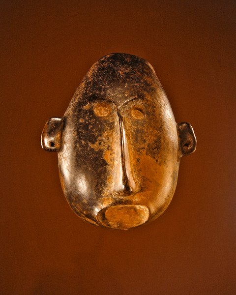 Maske, Colima Kültürü (seramik) by Pre Columbian Pre Columbian