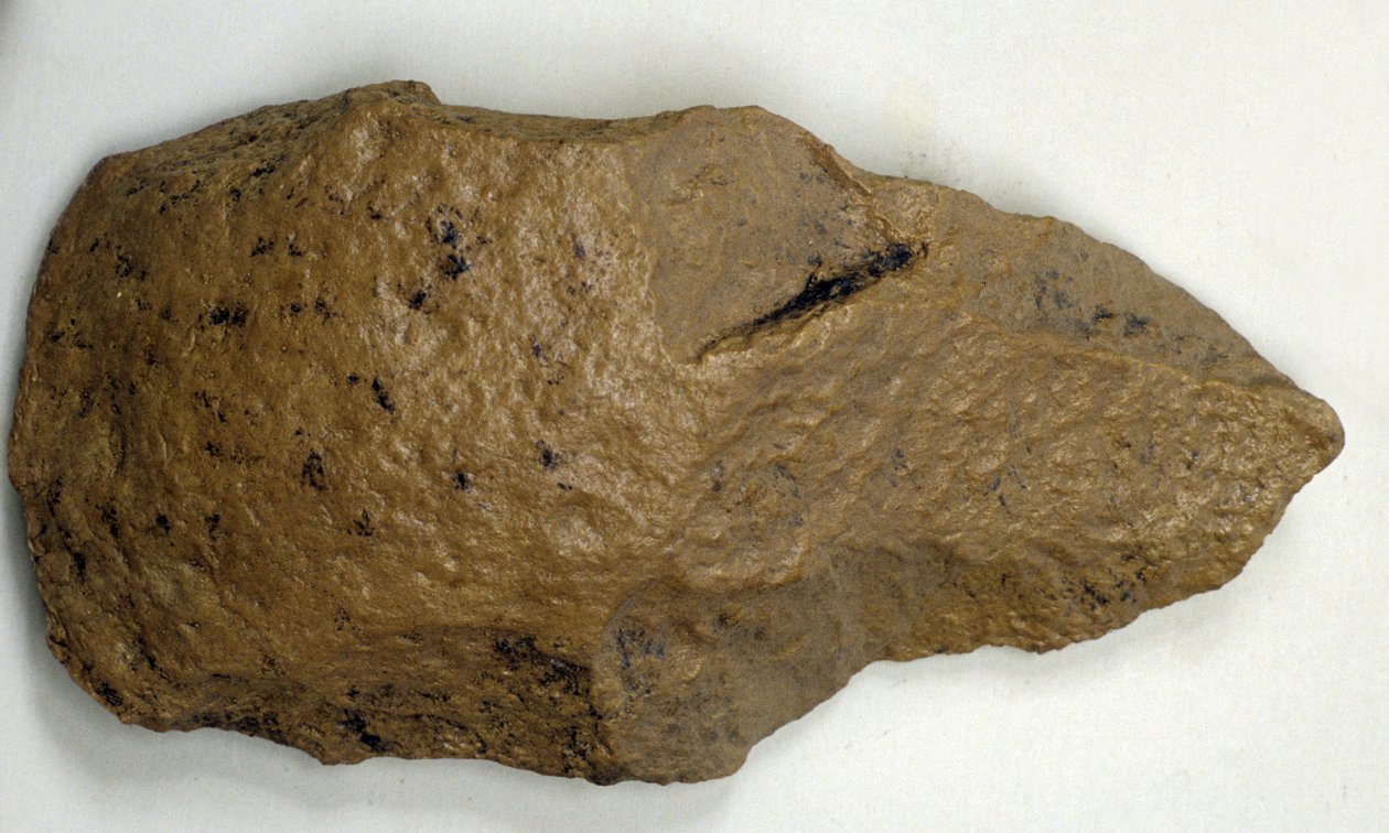 ಅಚೆಯುಲಿಯನ್ ಕೈ ಕೊಡಲಿ, c.200 000 BC (ಫ್ಲಿಂಟ್)ಟರ್ಕ್ by Prehistoric