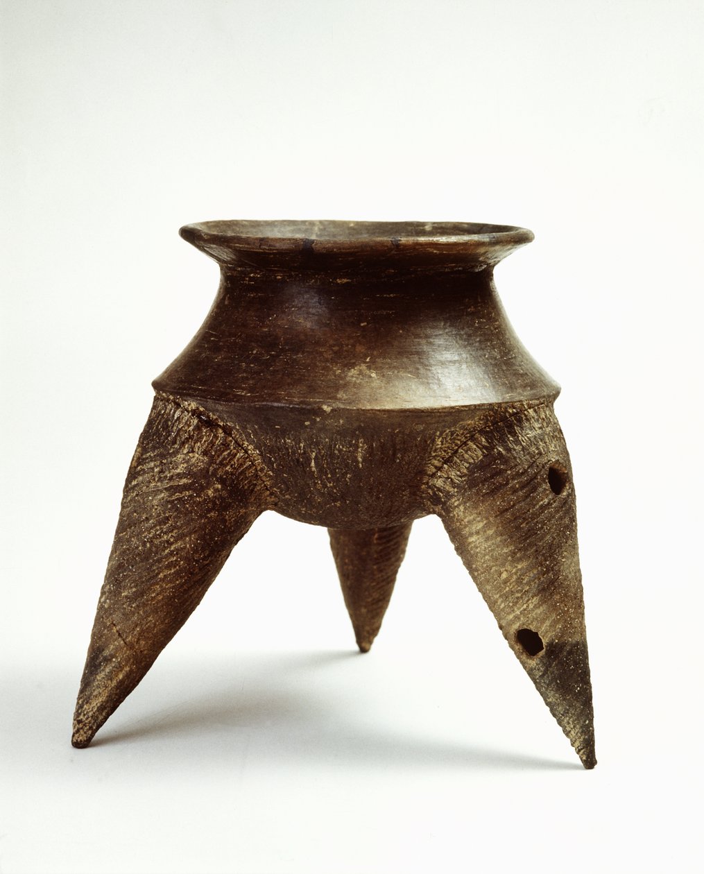 Üç ayaklı çömlek (toprak) by Prehistoric
