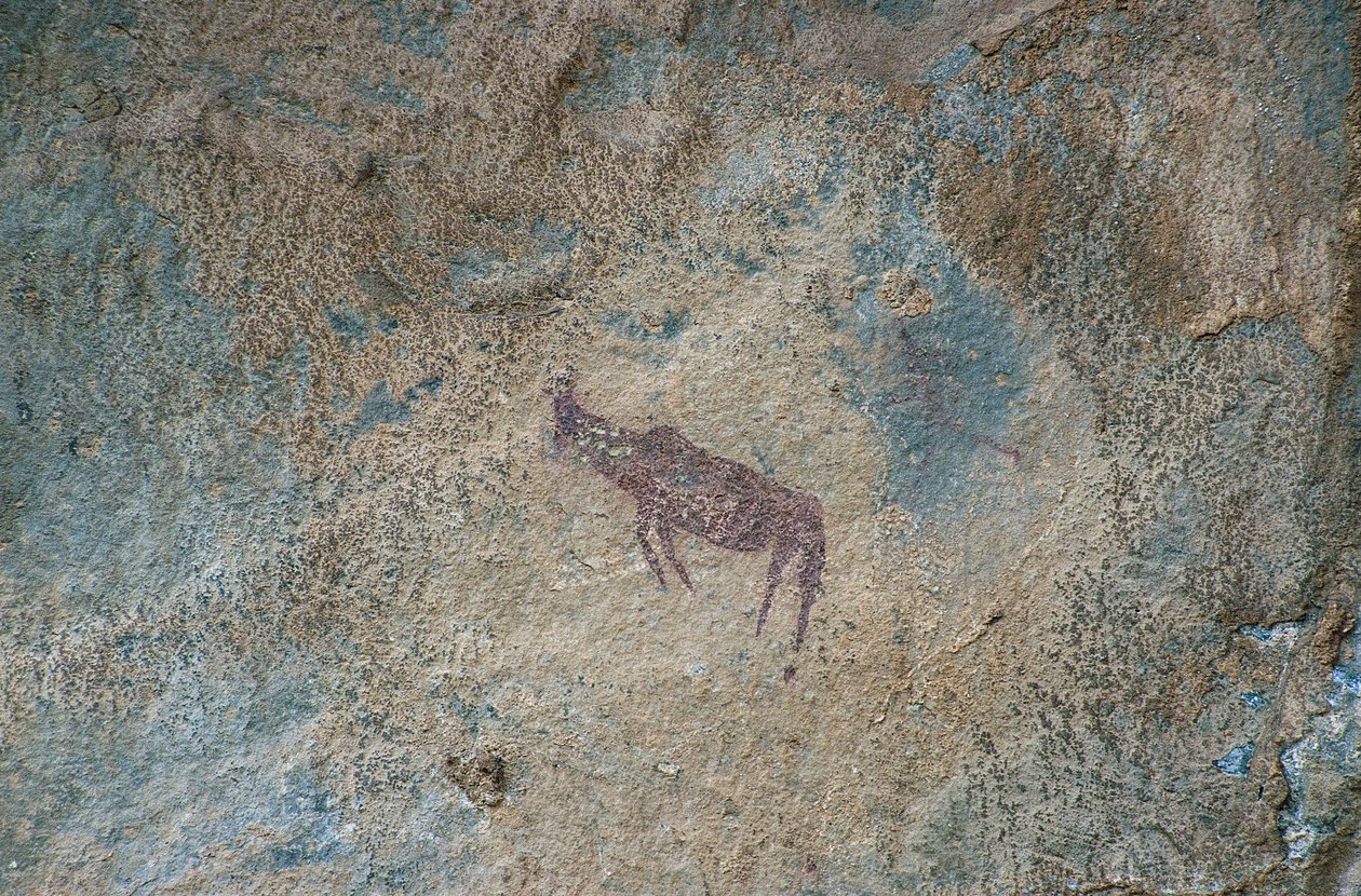 Hayvan figürü (mağara resmi) by Prehistoric Prehistoric