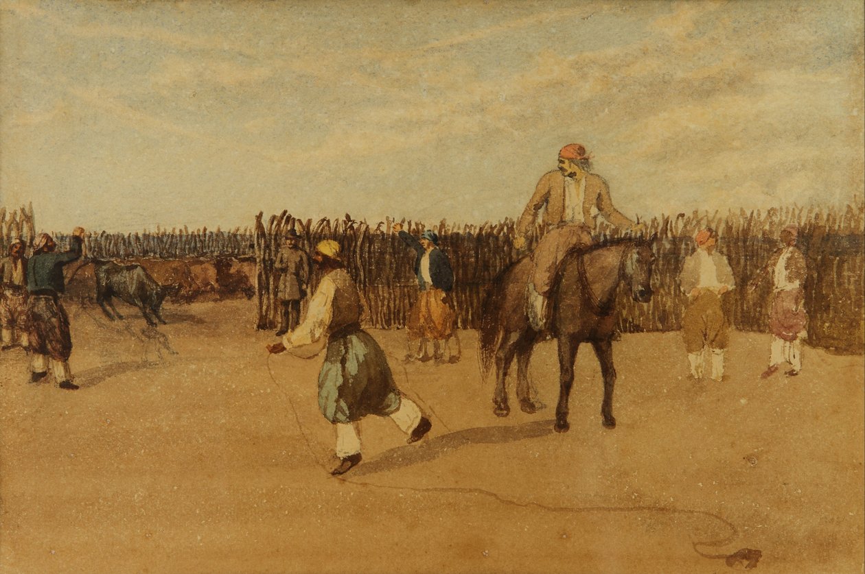 ağılda by Prilidiano Pueyrredon