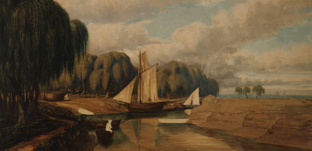 Manzara (San Fernando) by Prilidiano Pueyrredon