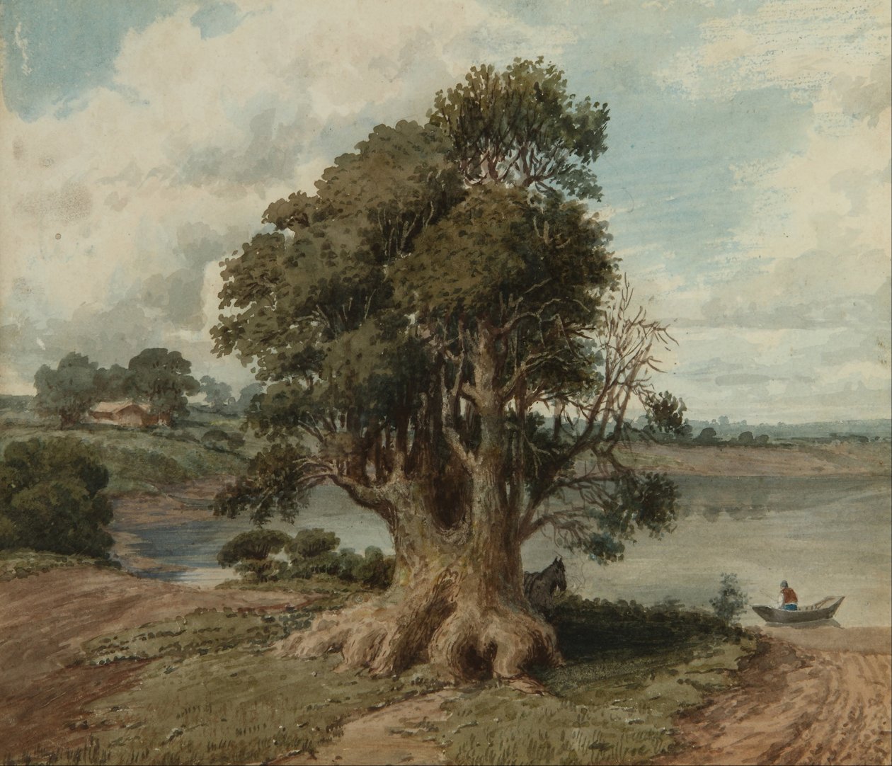 Sahil manzarası (San Isidro) by Prilidiano Pueyrredon