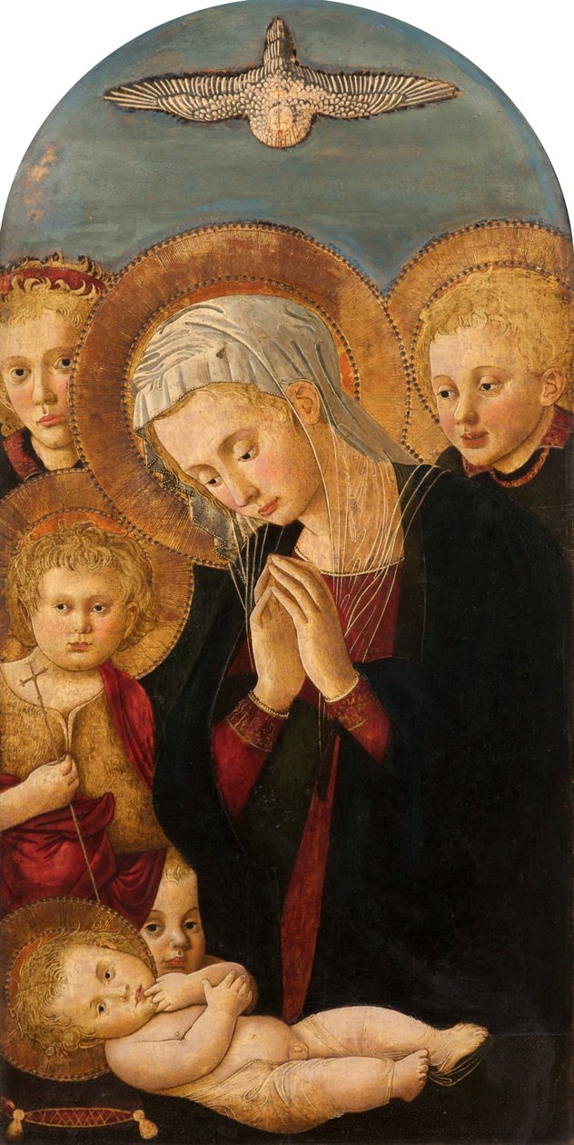Madonna, Vaftizci Yahya ve Meleklerle Çocuk İsa
