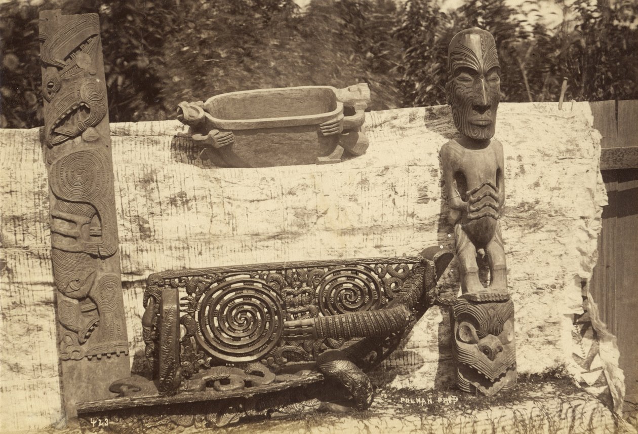 Eserler, c.1885 (albüm baskısı) by Pulman Studio