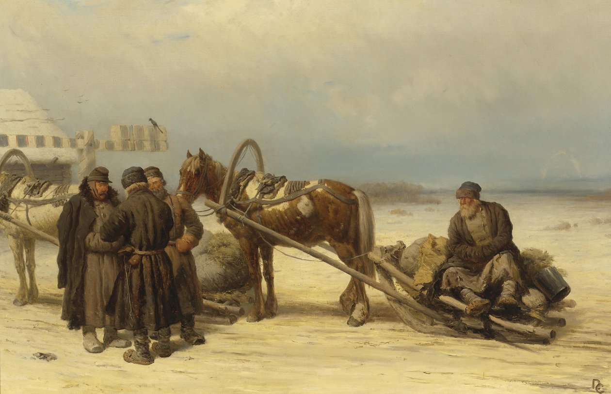 Kapıda by Pyotr Petrovich Sokolov