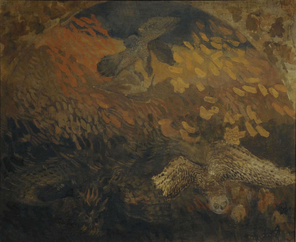 Gece, 1904 by Pyotr Savvich Utkin