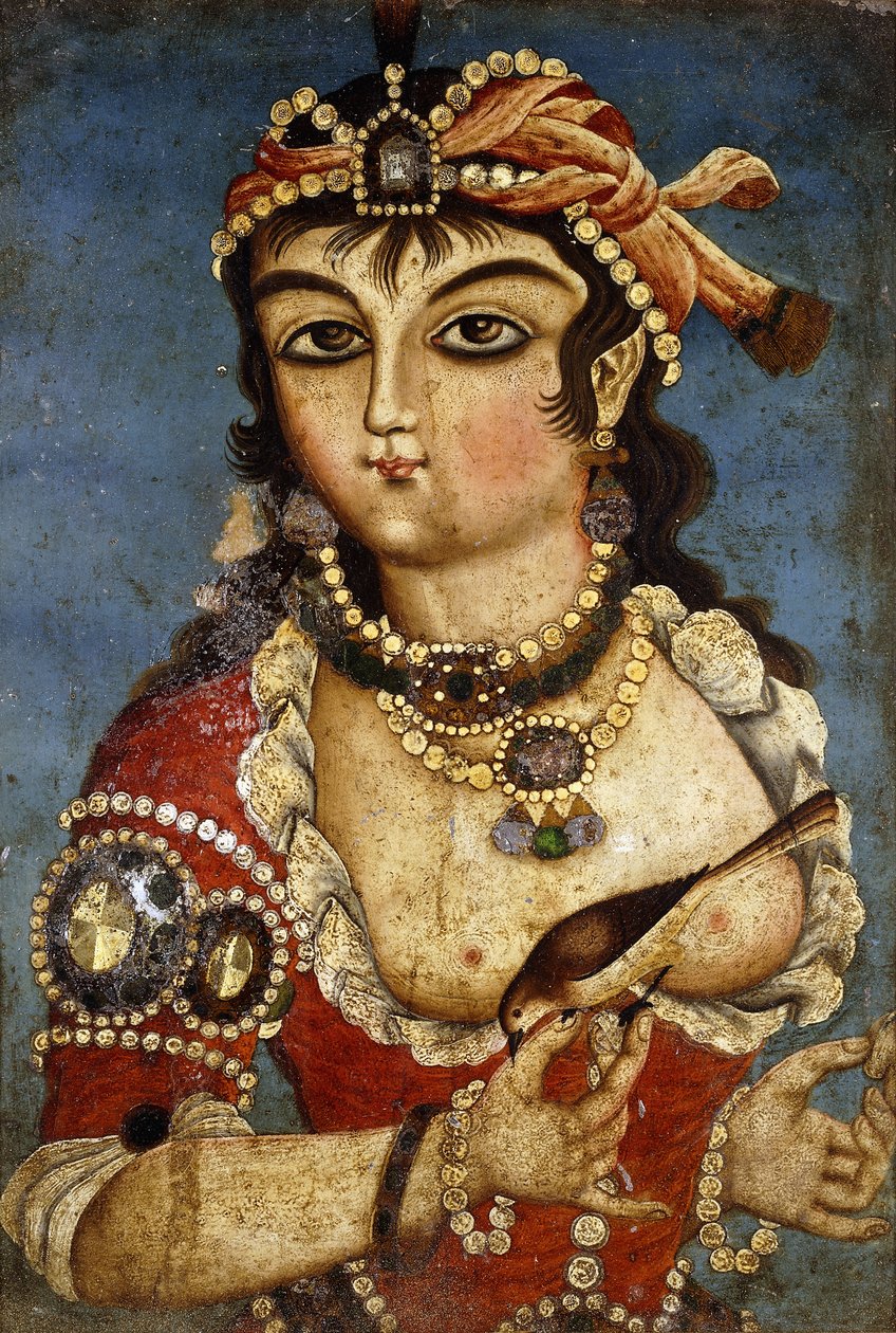Bir Fahişe, c. 1830 by Qajar School