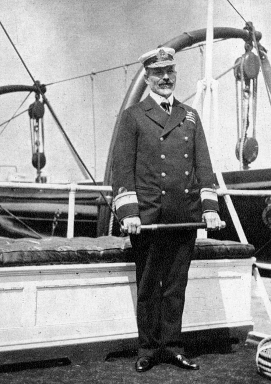 Amiral Sir Archibald Milne 1855-1938, 1908. by Queen Alexandra
