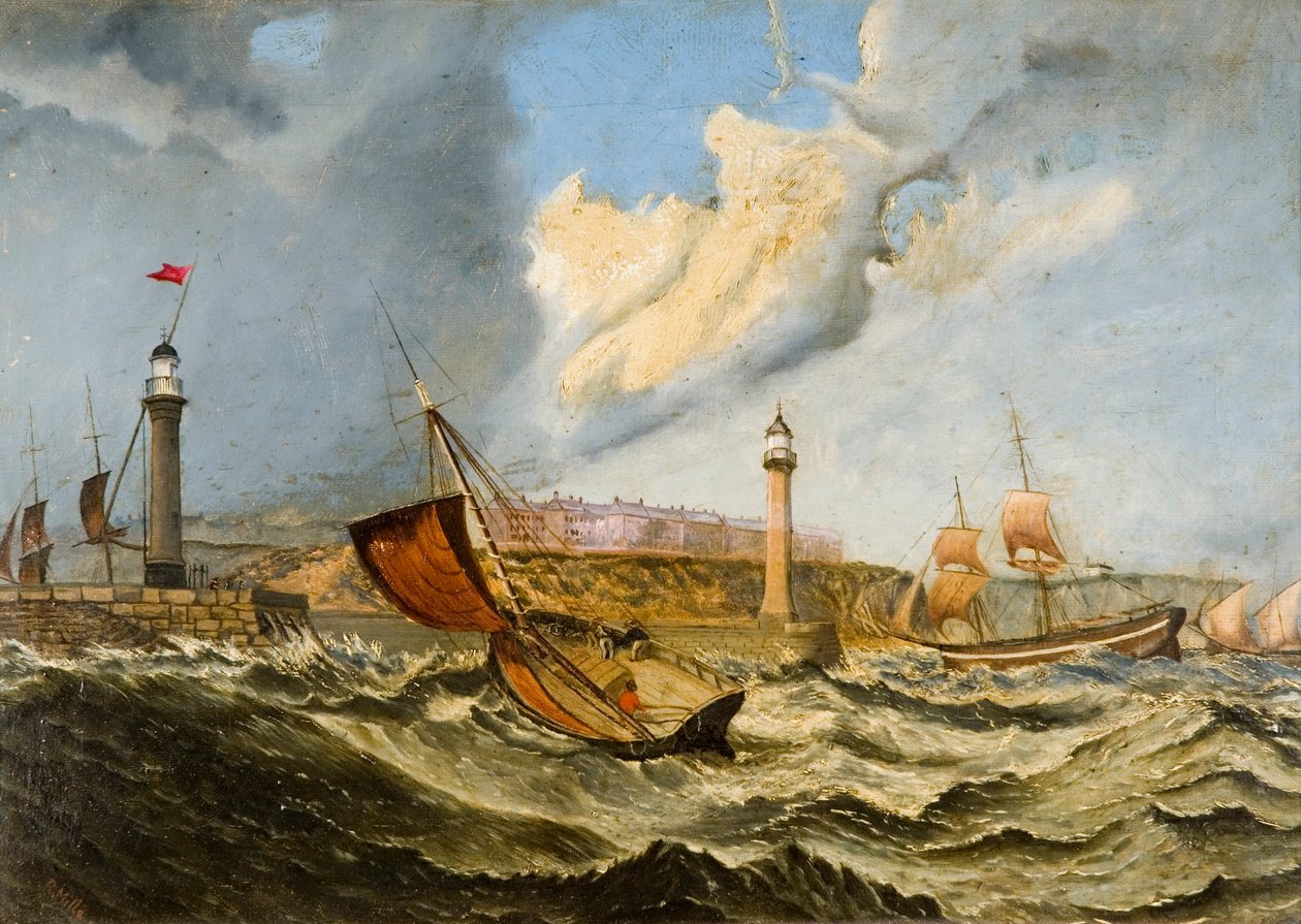 Sunderland Açıkları, 1871 by R. Mills