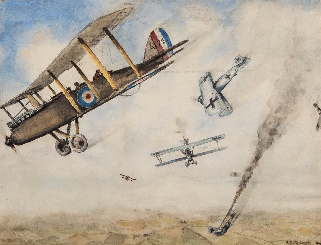 Birinci Dünya Savaşı İt dalaşı, 1918 by R.C. McCarthy