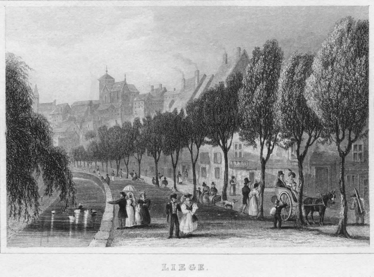 Liege, 1850 by R. Brice