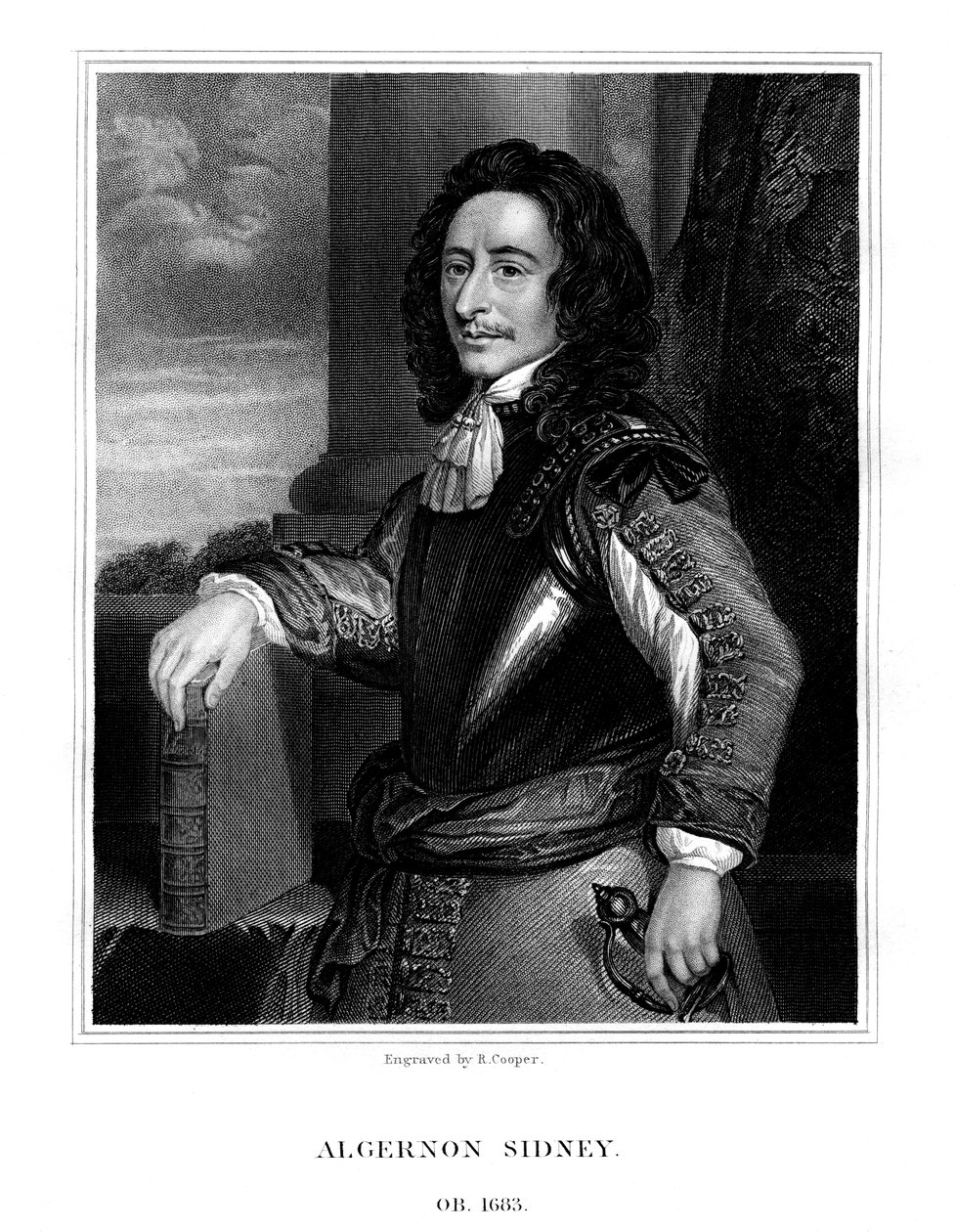 Algernon Sidney, İngiliz politikacı, 1824. by R. Cooper