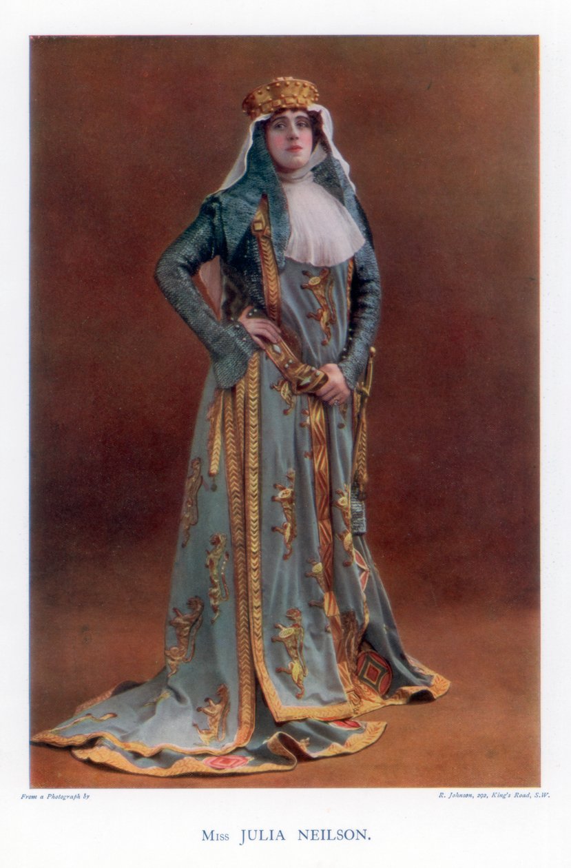 Julia Neilson, İngiliz aktris, 1901. by R Johnson