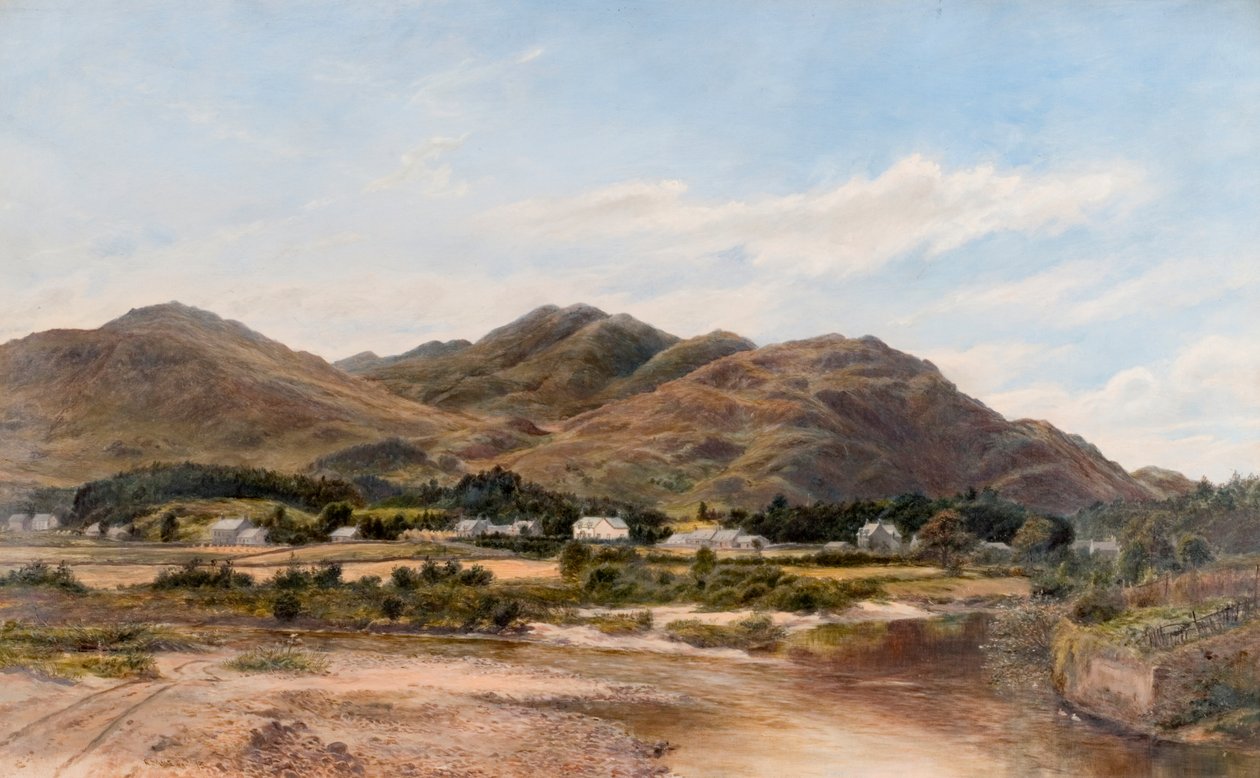 Aberuchiller (Loch Aber Tepeleri), 1873 by R. McEwan