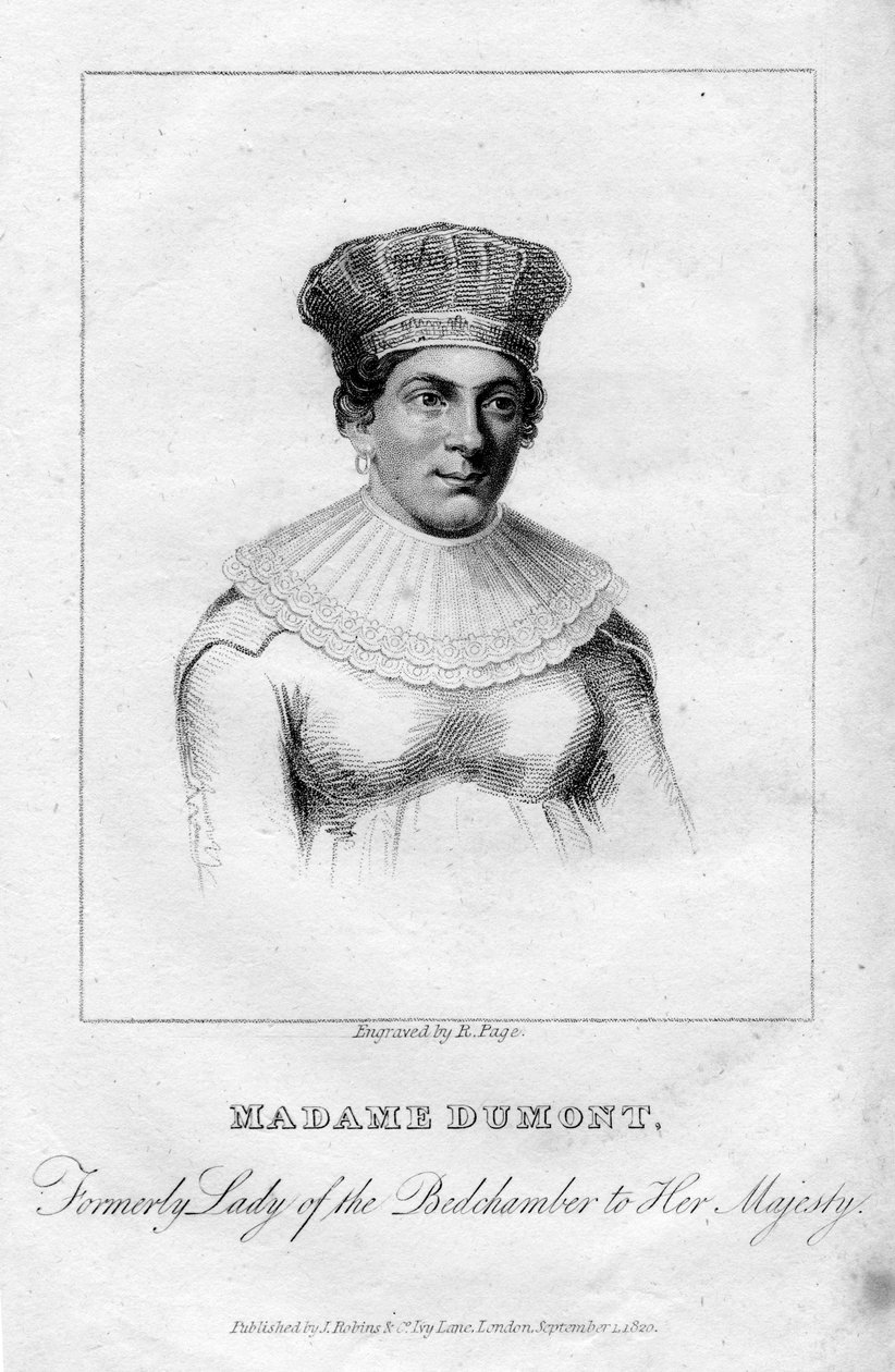 Madam Dumont, 19. yüzyıl. by R. Page