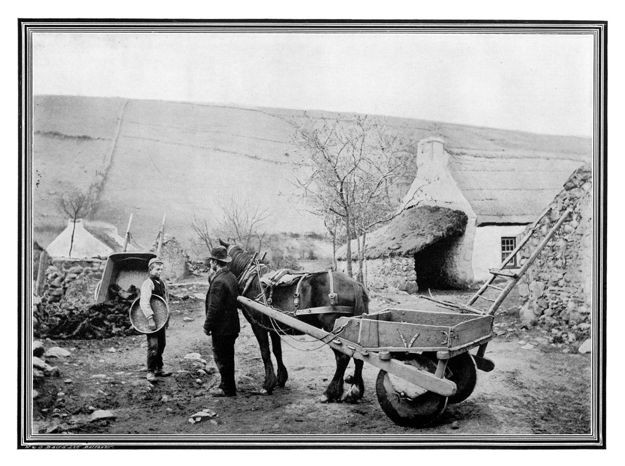 Eski İrlandalı Düşük Sırtlı Araba, 1901. by R. Welsh