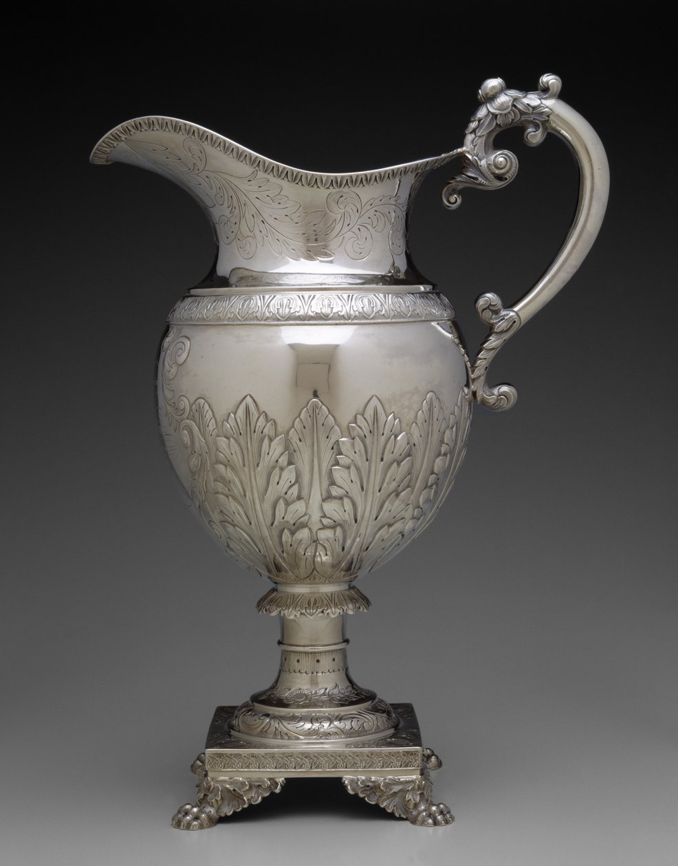 Sürahi, c. 1839 (gümüş) by R. and W. Wilson