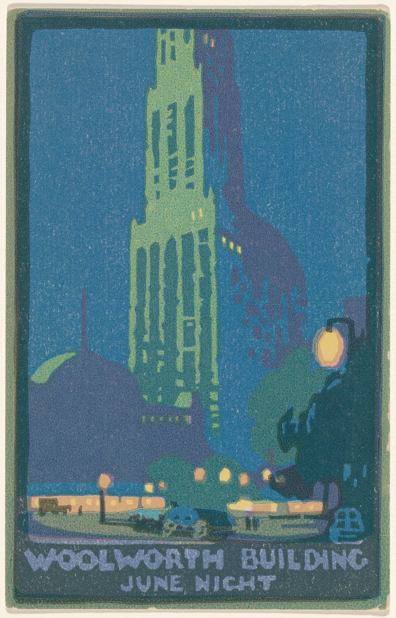 Woolworth Binası Haziran Gecesi by Rachael Robinson Elmer