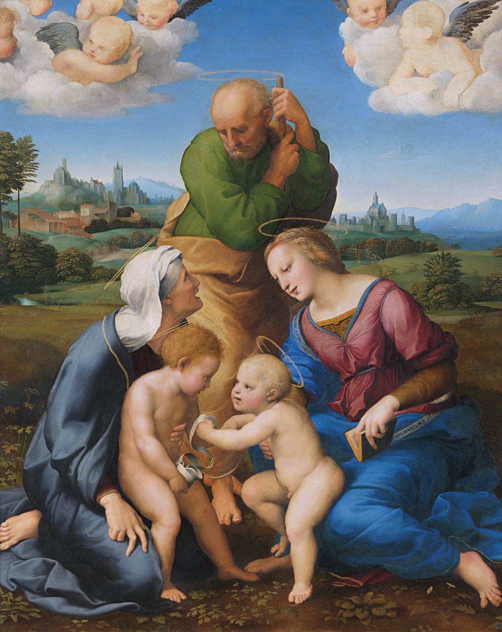 Kutsal Aile Canigiani by Raffaello Sanzio Raphael