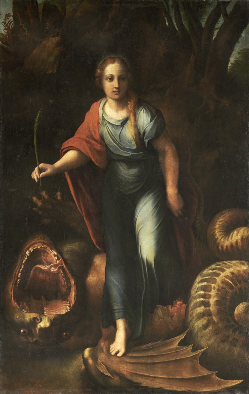 Aziz Margaret by Raffaello Sanzio Raphael