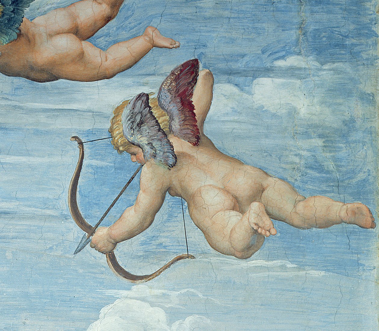 The Triumph of Galatea, 1512-14  (detail of 56473) by Raffaello Sanzio Raphael