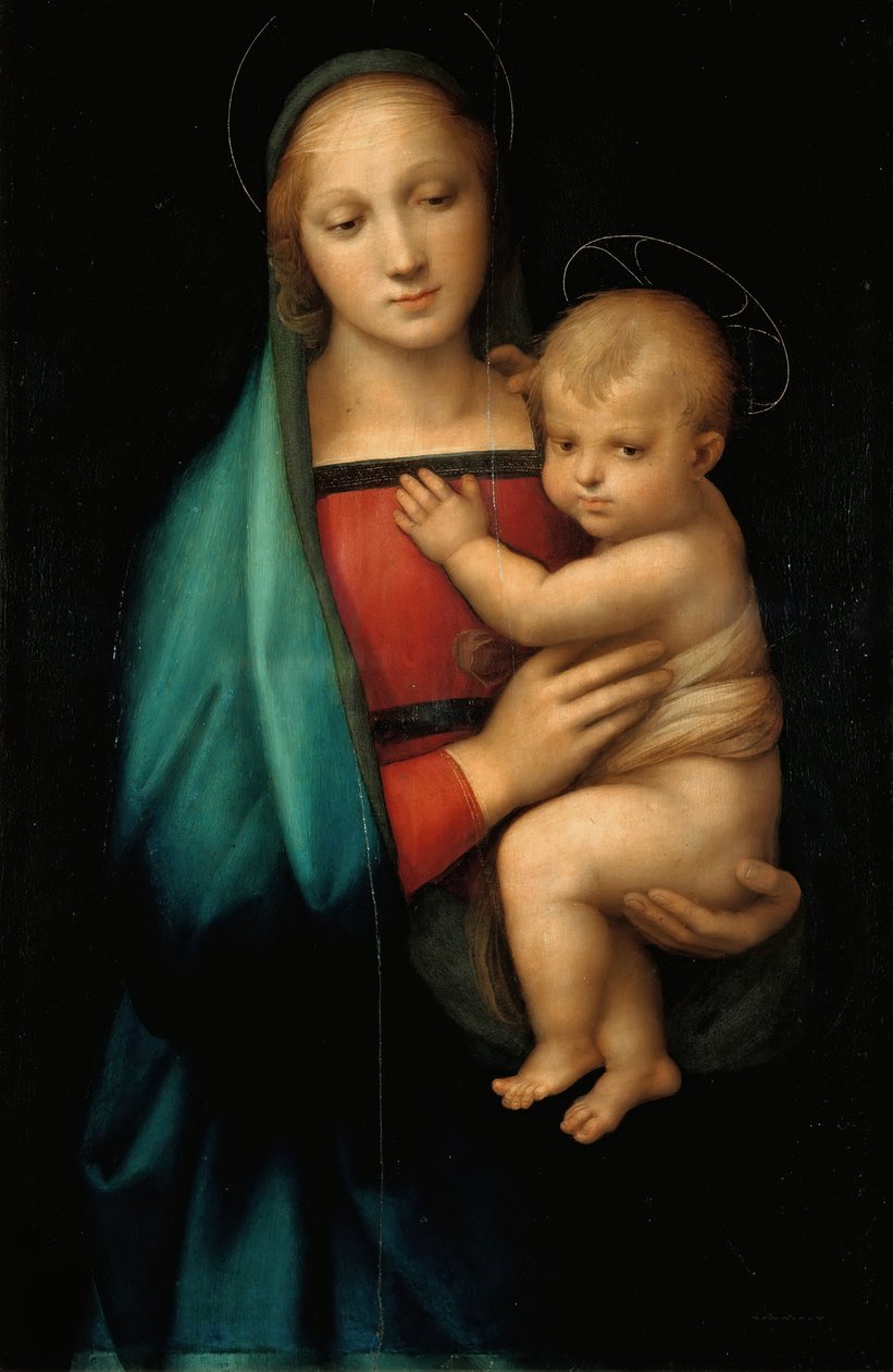 Grandük Madonna, c. 1505. by Raffaello Sanzio Raphael