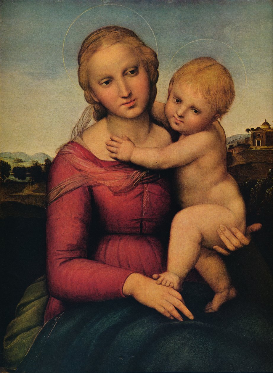 Küçük Cowper Madonna, 1505 by Raffaello Sanzio Raphael