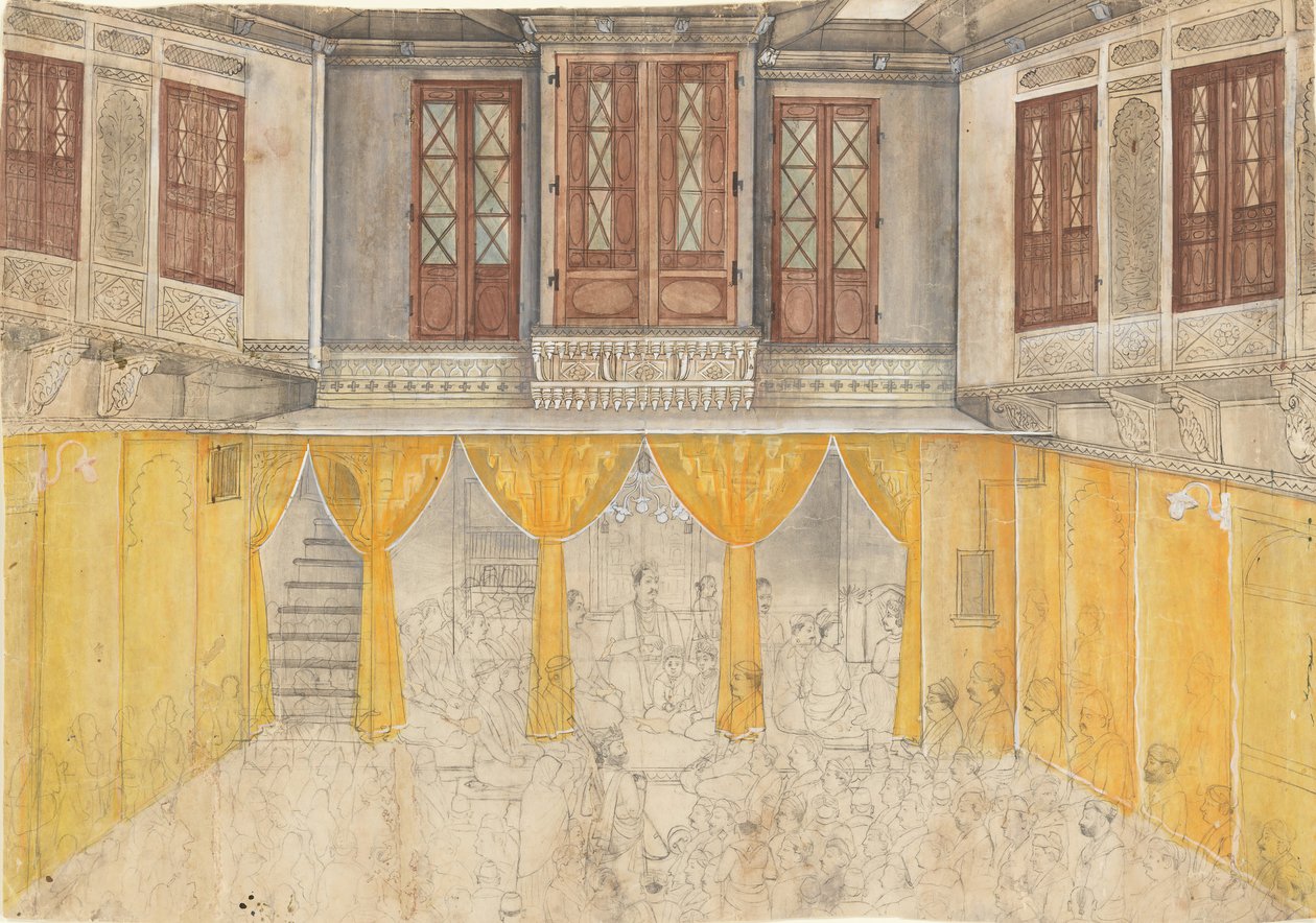 Saray İç, ca. 1880-1900. by Ragunath