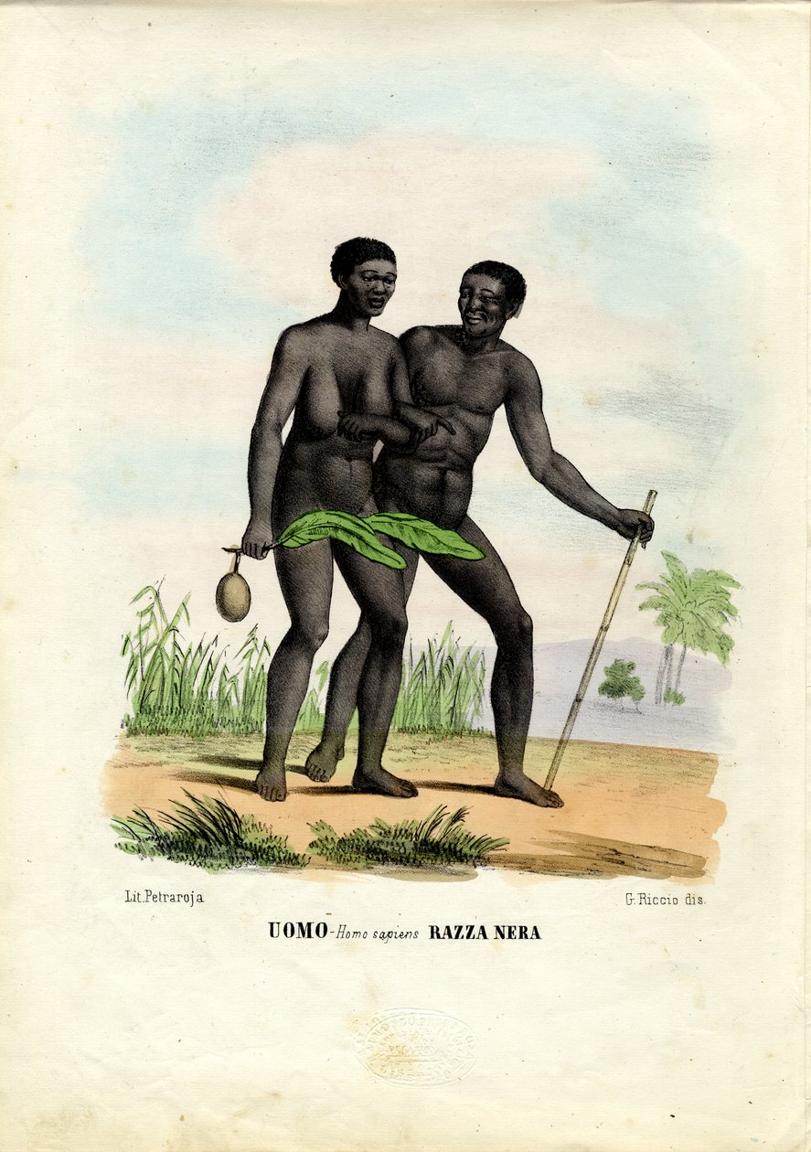 ಕಪ್ಪು ಜನರು, 1863-79 ಟರ್ಕ್ by Raimundo Petraroja