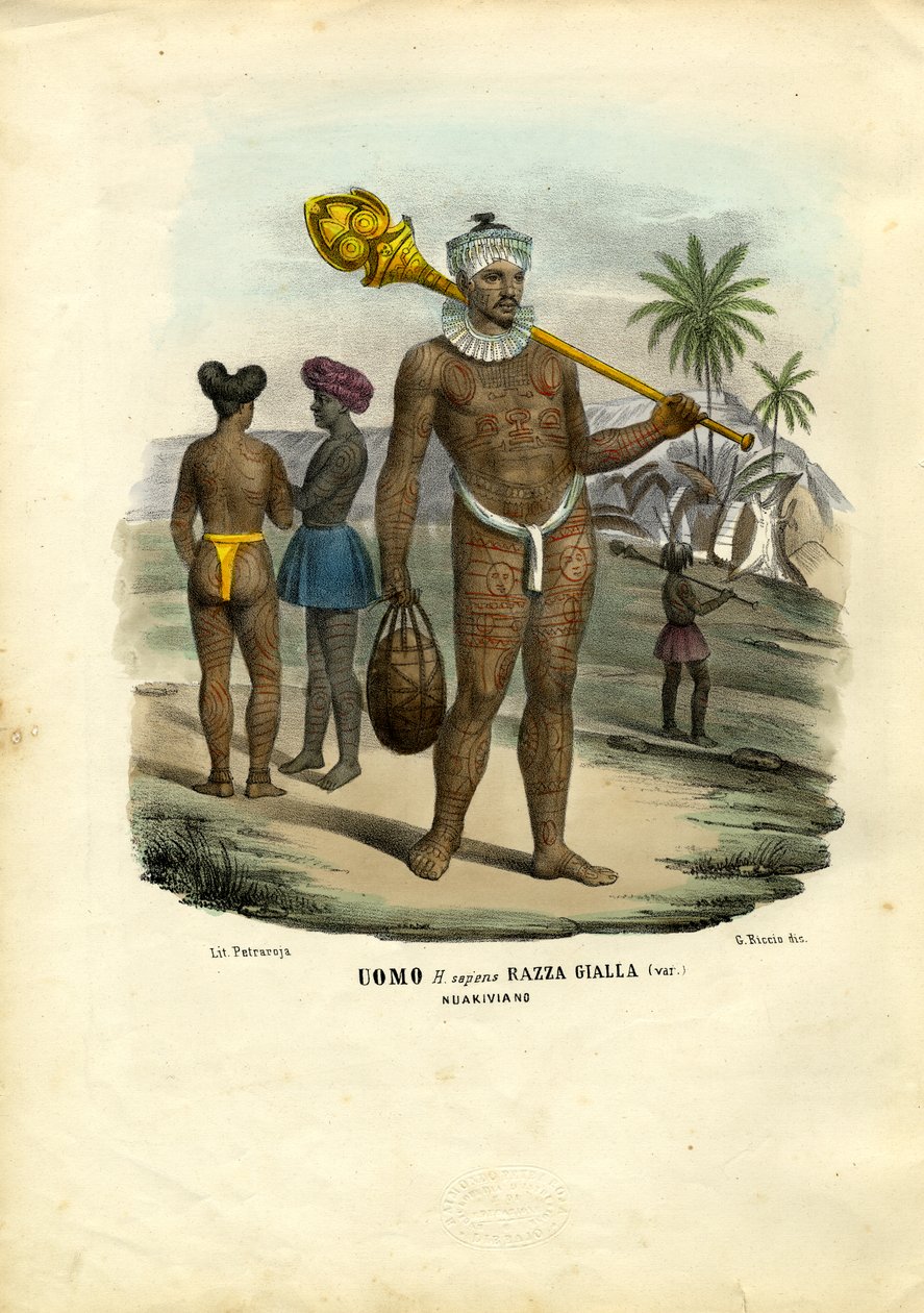 ನುಕಾಹಿವಾ ಜನರು, 1863-79 ಟರ್ಕ್ by Raimundo Petraroja