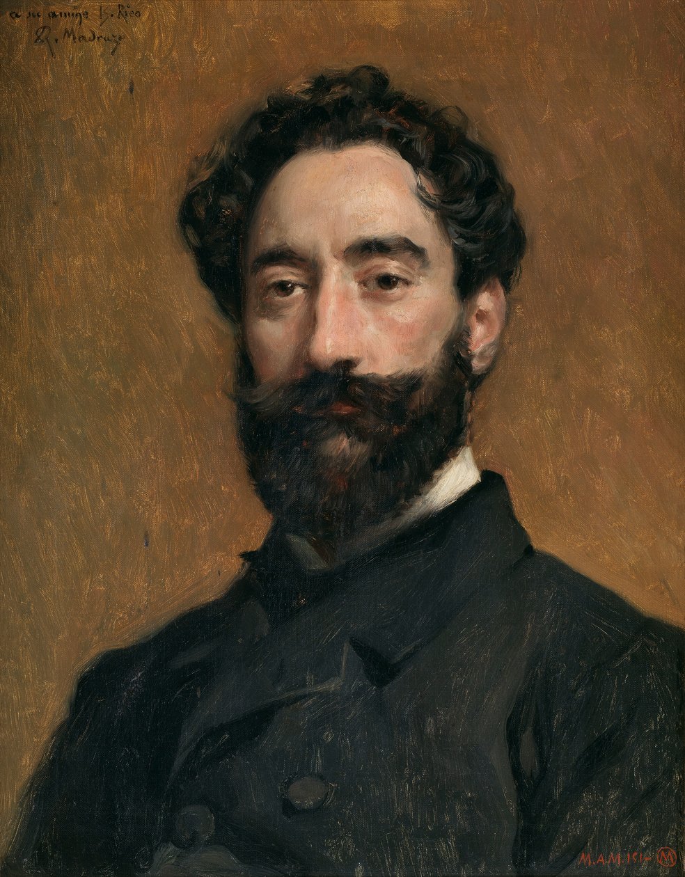 oymacı Bernardo Rico by Raimundo de Madrazo y Garreta