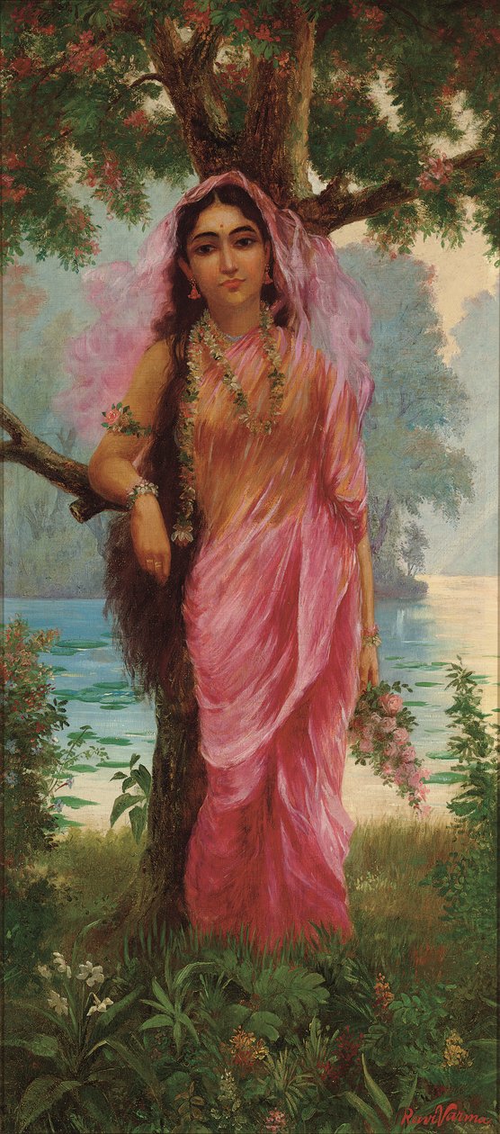 Vasant Sena by Raja Ravi Varma