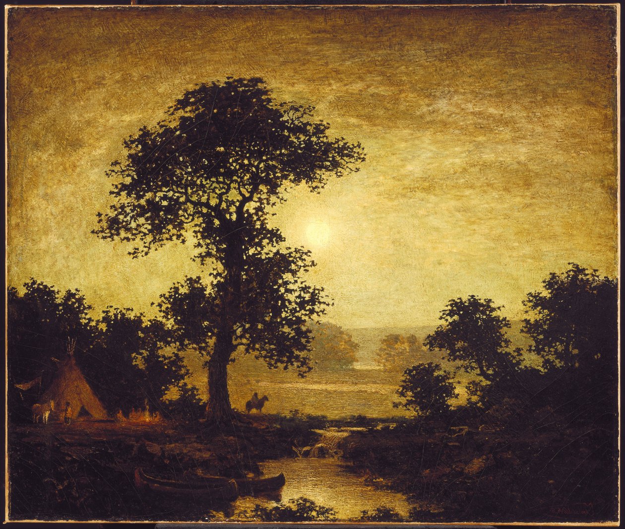 Ay ışığı by Ralph Albert Blakelock