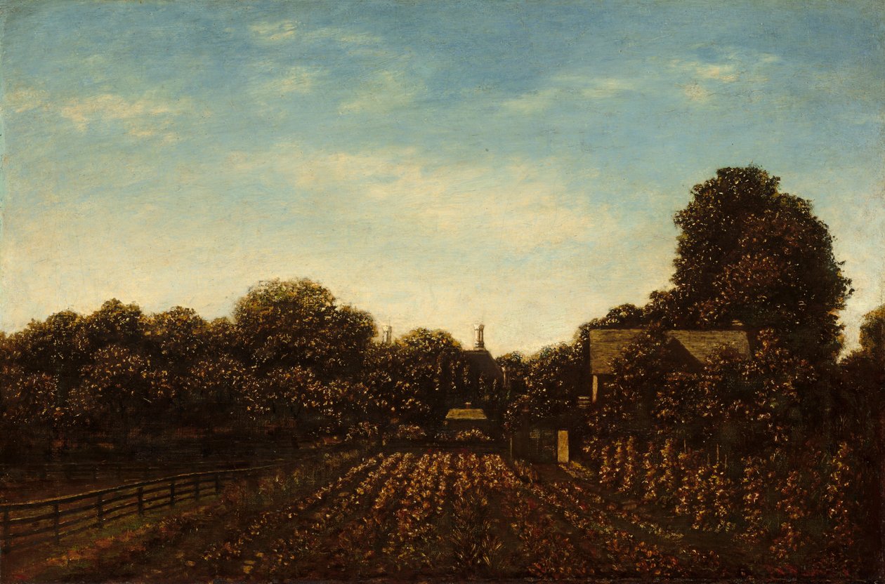 Sanatçının Bahçesi by Ralph Albert Blakelock