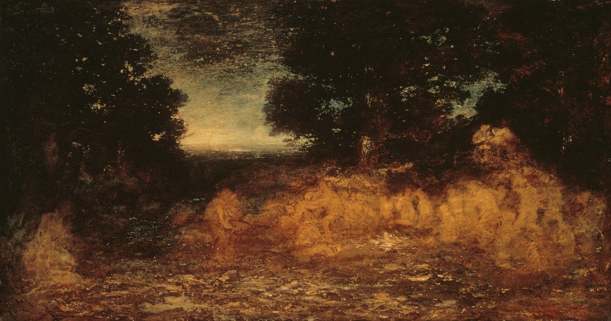 Yaşamın Vizyonu, 1895-97 by Ralph Albert Blakelock