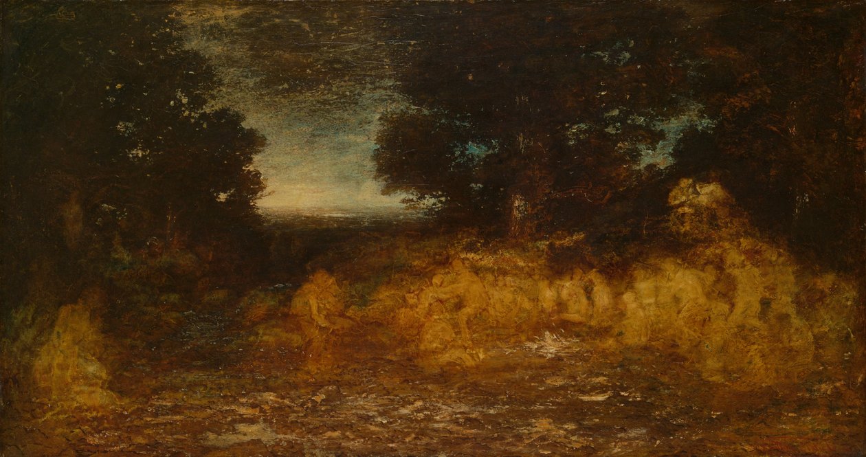 Hayalet Dansı Yaşamın Vizyonu, 189597. by Ralph Albert Blakelock