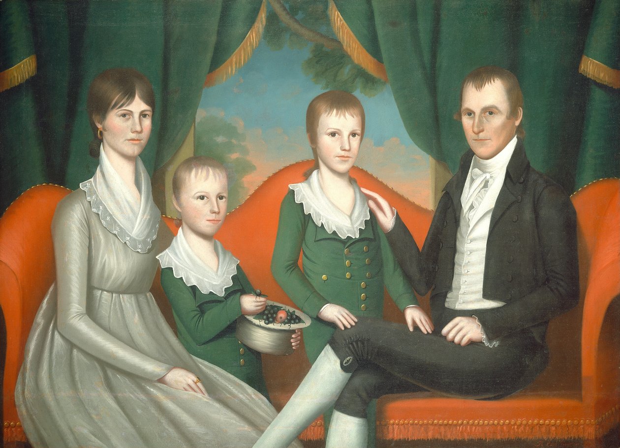 Aile Portresi, 1804. by Ralph Earl