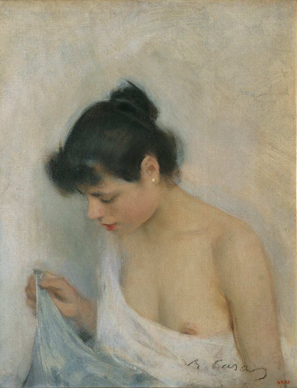 Çalışmak by Ramon Casas i Carbo