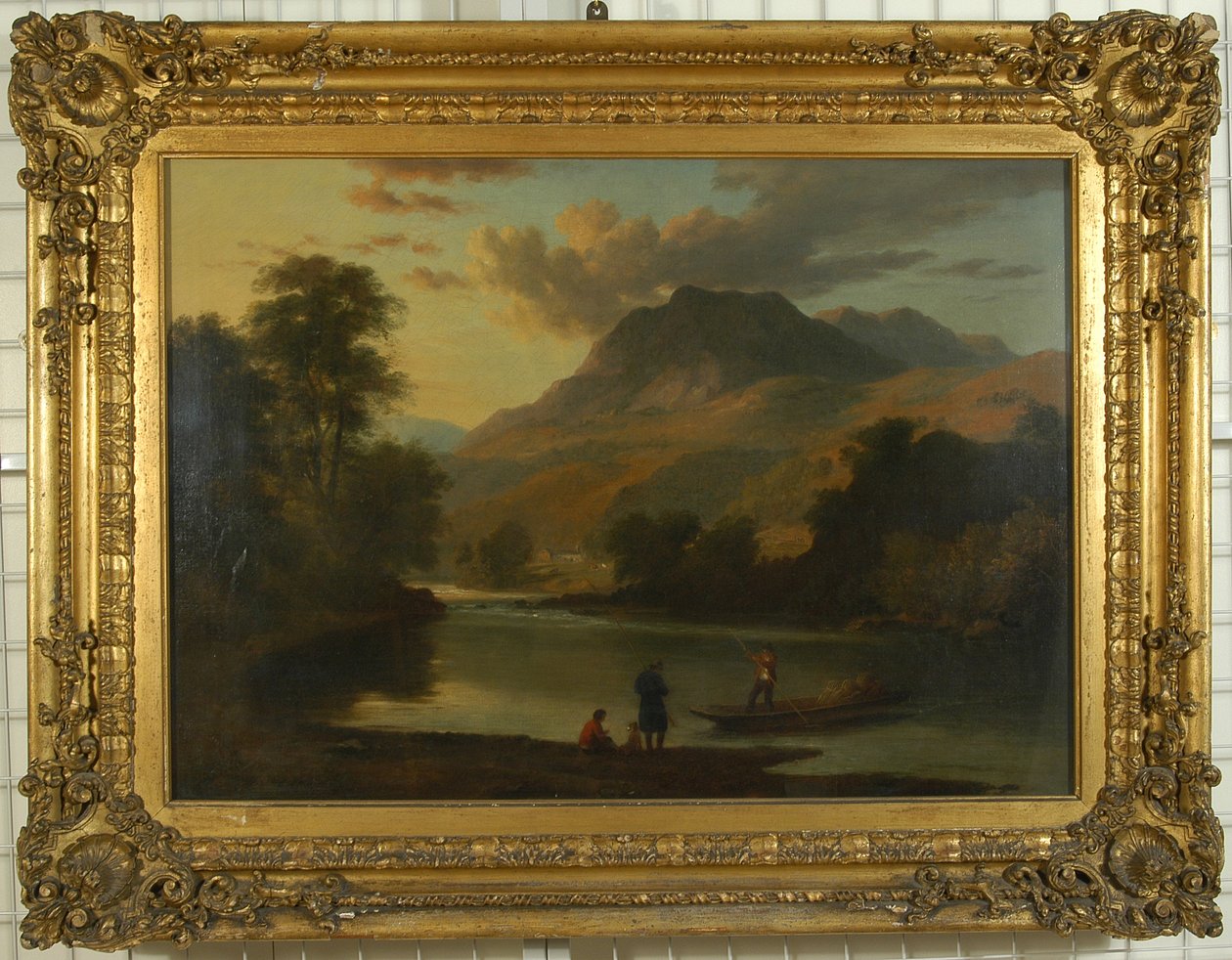 Loughrigg ve Brathay Nehri, c.1807 by Ramsay Richard Reinagle